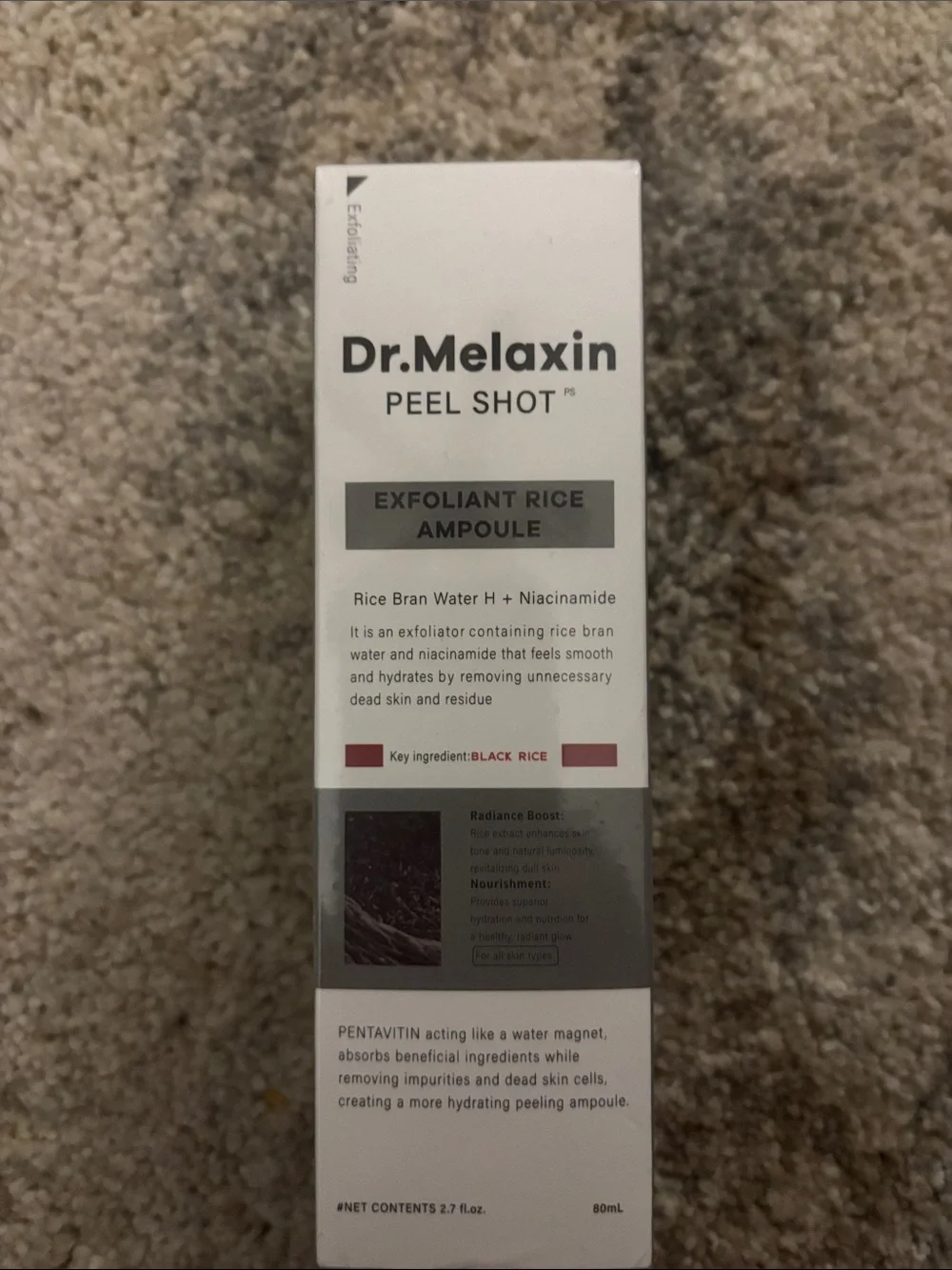 Dr. Melaxin Peel Shot Exfoliant Rice Ampoule -642